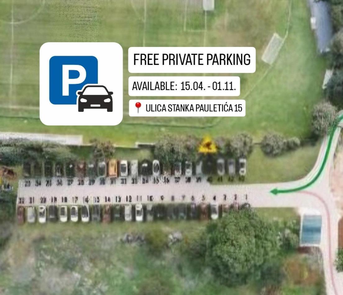 Deluxe Studio In City Center With Free Private Parking Rovinj Eksteriør billede